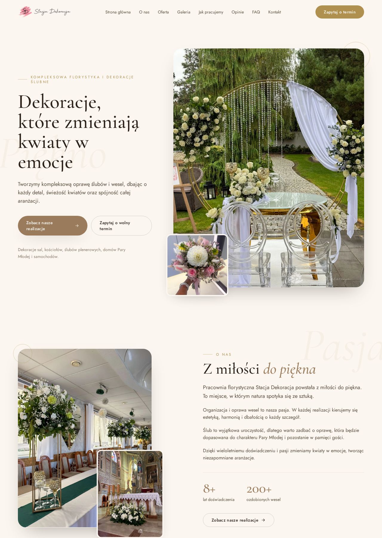 Podgląd strony Stacja Dekoracja